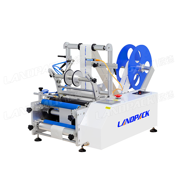 臥式半自動圓瓶貼標(biāo)機(jī)